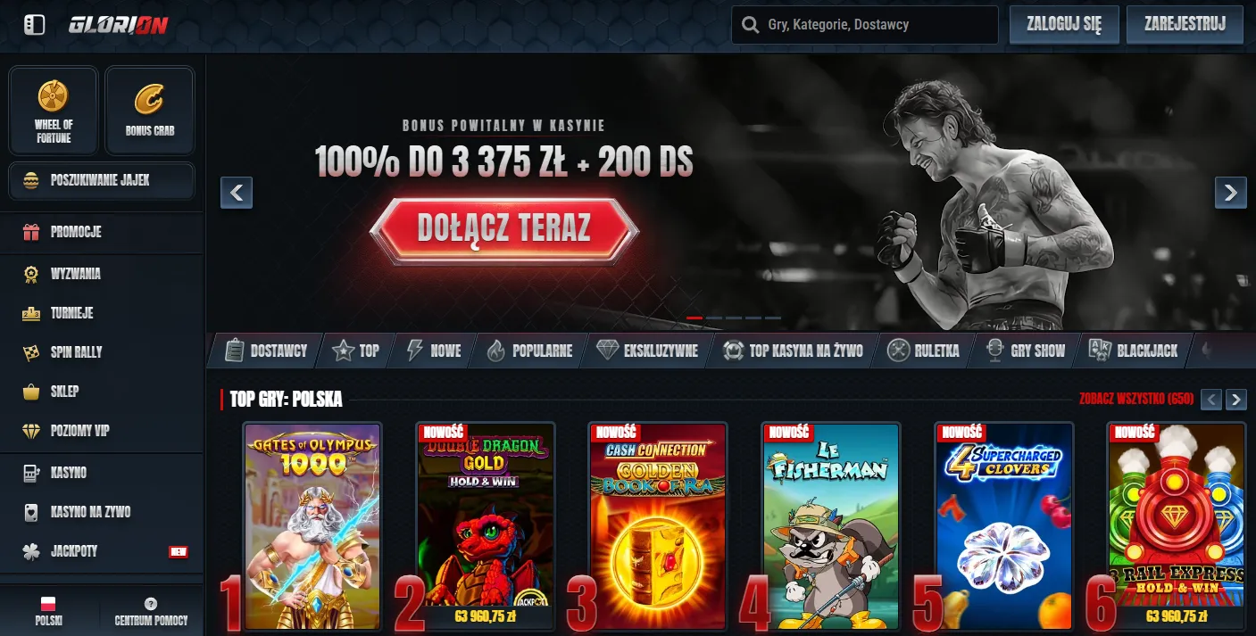 Wybierz renomowane kasyno bez weryfikacji