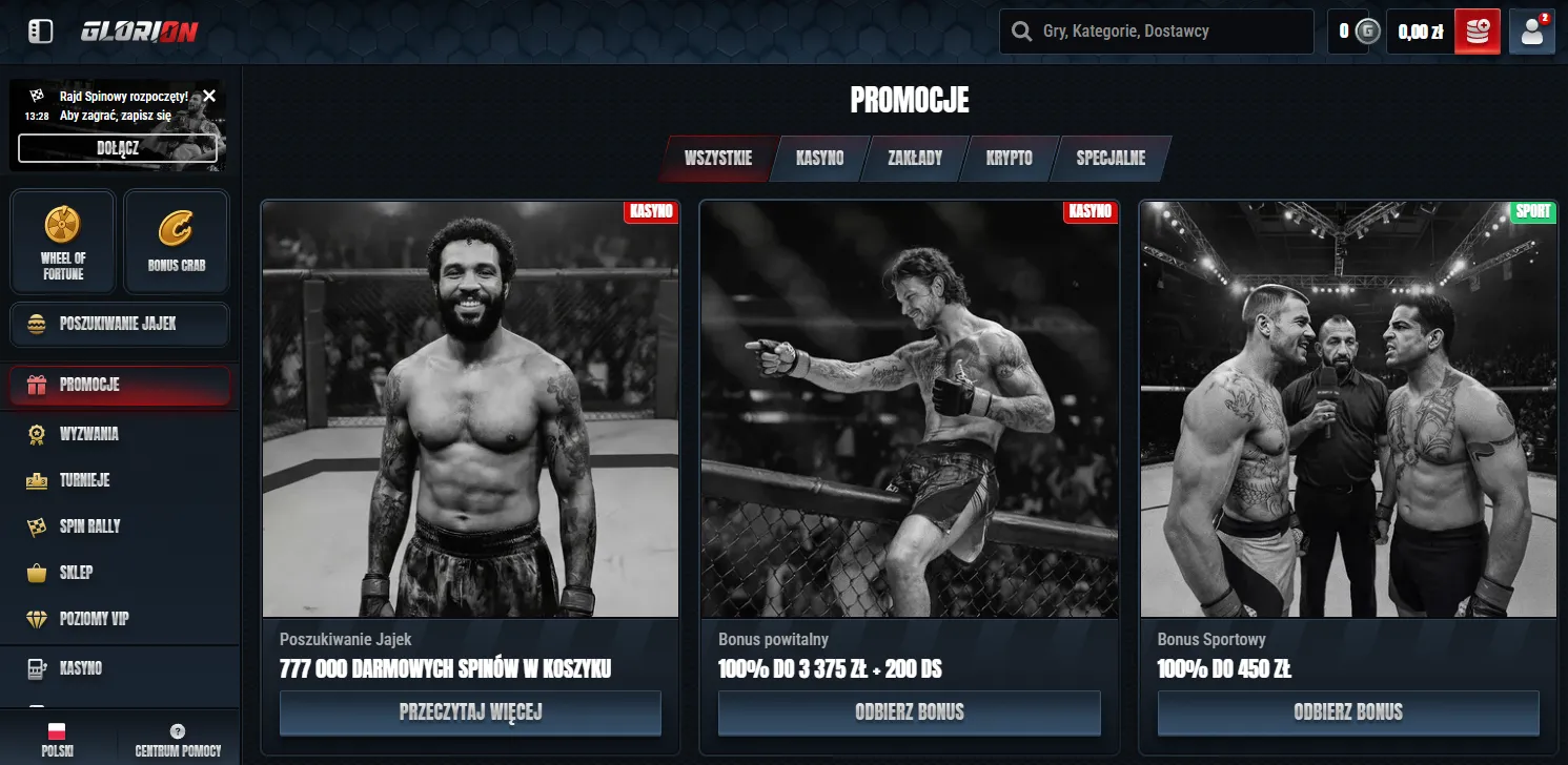 Skorzystaj z oferty bonusowej bez weryfikacji